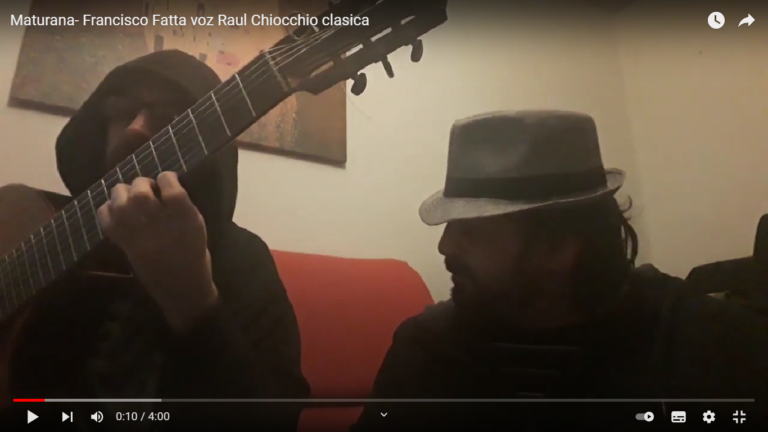 Maturana- Francisco Fatta voz Raul Chiocchio guitarra clasica