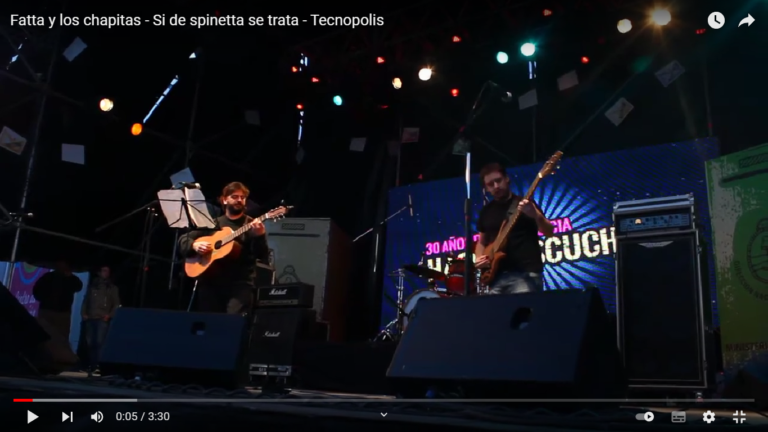 SI DE SPINETTA SE TRATA - TECNOPOLIS - VIVO